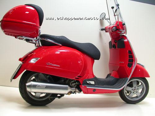 echappement moto PIAGGIO VESPA GTS GTV 250 leovince